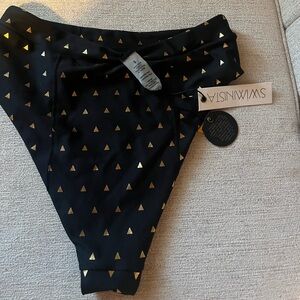 High rise swim bottoms